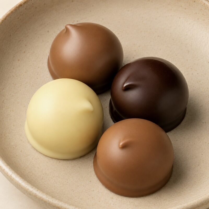 Doosje met 4 huisgemaakte melocakes.