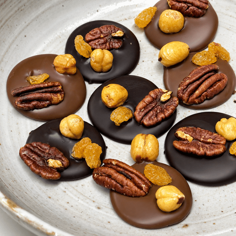 Chocolade met studentenhaver