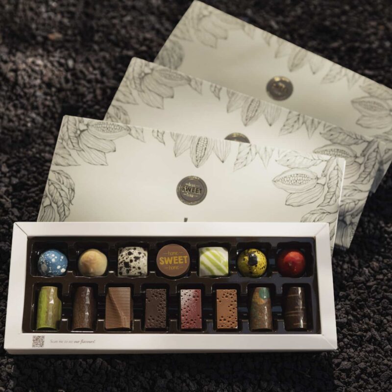 Luxe doos met 15 huisgemaakte pralines