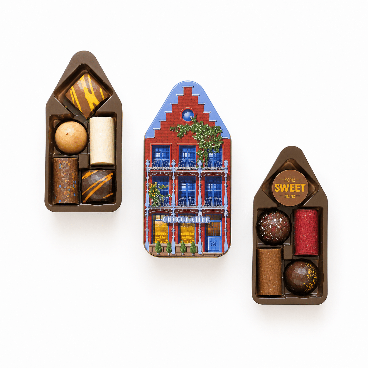 Huisje pralines